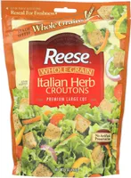 Whole grain italian herb croutons premium large cut