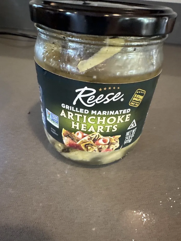 Grilled Marinated Artichoke Hearts