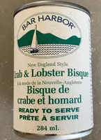 Bisque de crabe et homard à la mode de la Nouvelle-Angleterre