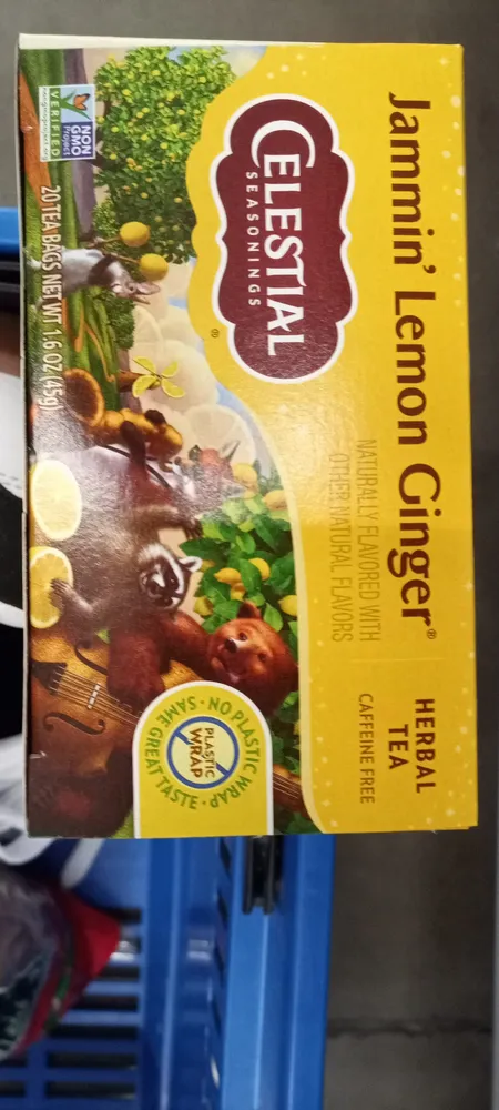 Jammin' Lemon Ginger Herbal Tea
