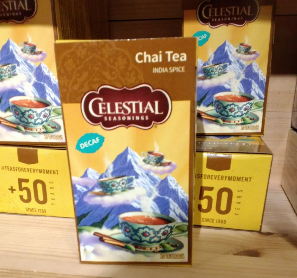 Celestial Seasonings Chai Tea Decaf India Spice