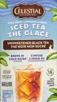 Cold Brew Iced Tea Unsweetened Black Tea