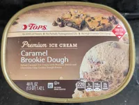 Caramel Brookie Dough Ice Cream