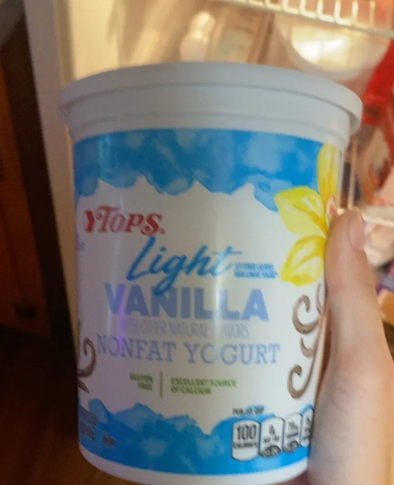 Vanilla Blended Nonfat Yogurt