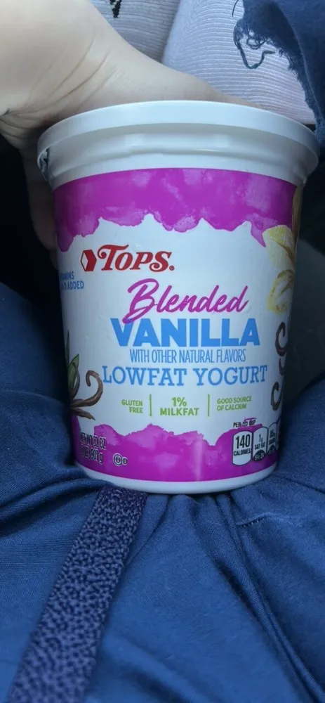 Blended Vanilla Lowfat Yogurt