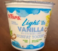 Vanilla light nonfat yogurt