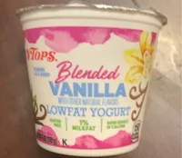 Vanilla blended lowfat yogurt