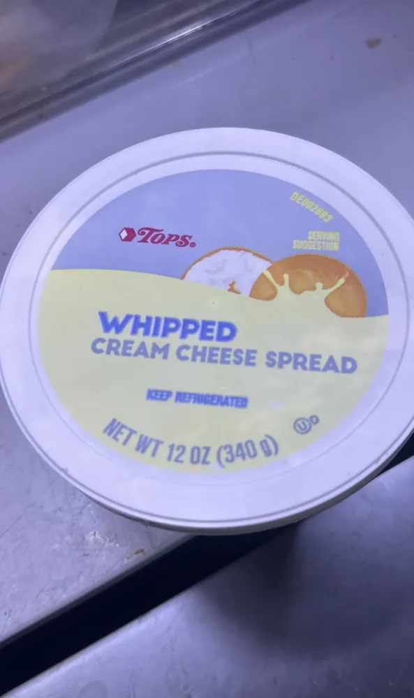 Whipped Cream Cheese Spread
