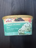 Premium ice cream mint chocolate chip