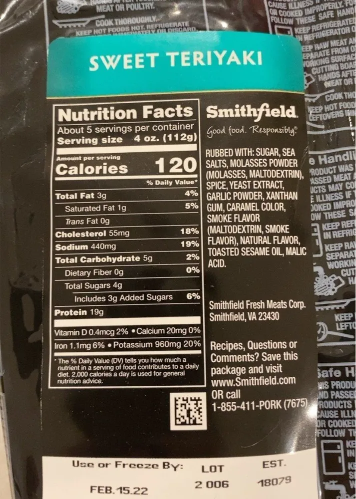 Sweer Teriyaki Pork Tenderloin