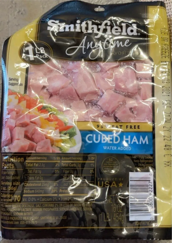 Cubed Ham