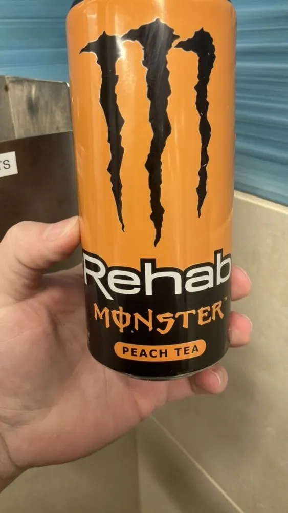 Rehab Monster Peach Tea