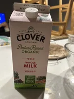 Organic whole milk