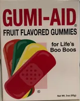Fruit flavored gummies