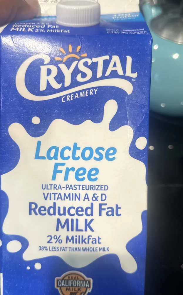 Lactose Free Vitamin A & D Milk 2% Milkfat