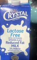 Lactose Free Vitamin A & D Milk 2% Milkfat