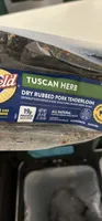 Dry Rubbed Pork Tenderloin Tuscan Herb