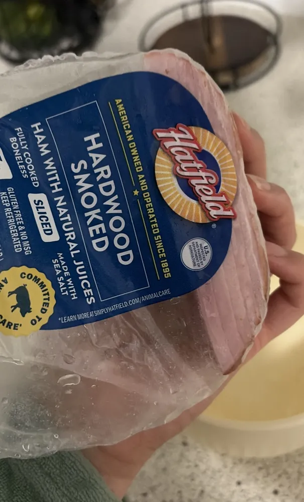 Hardwood smoked ham