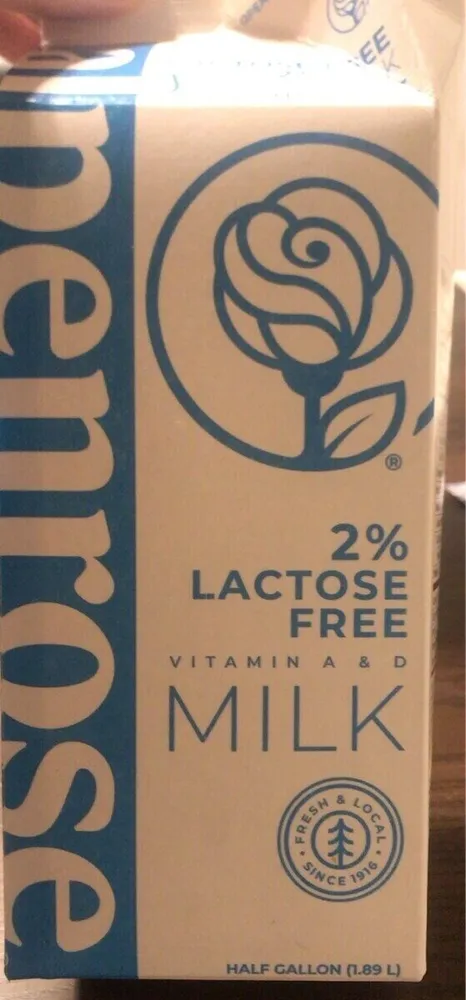 Lactose Free Milk