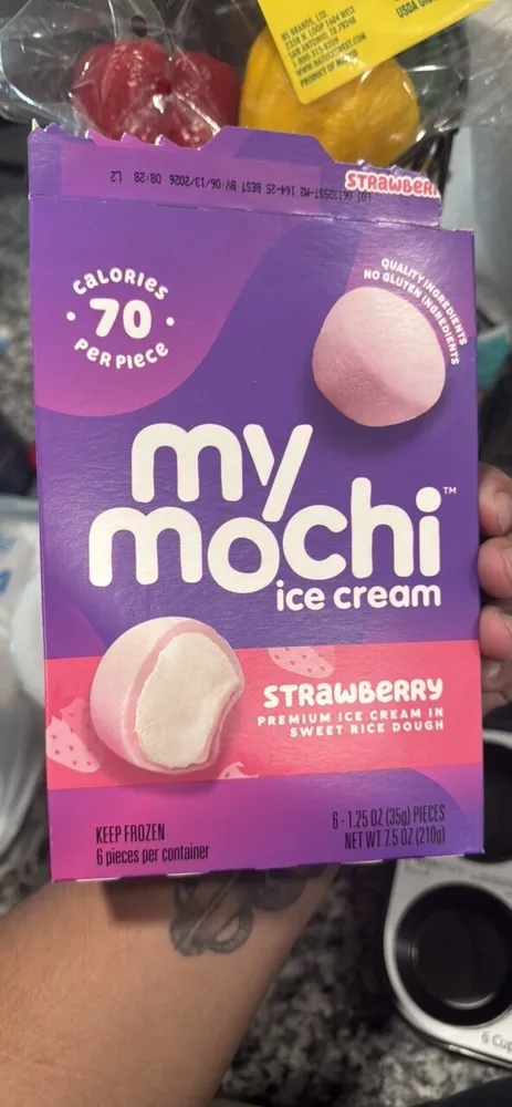my mochi ice cream strawberry