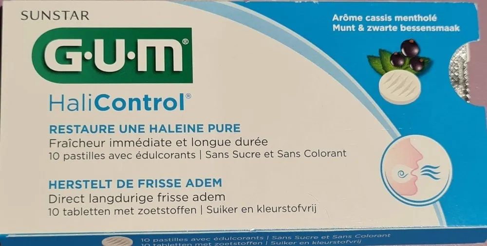 Pastilles Gum Halicontrole