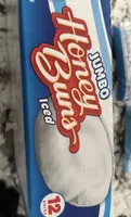 Jumbo honey bun iced