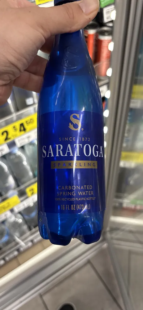Saratoga Sparkling Spring Water