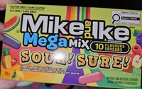 Mega Mix Sour! Sure! Chewy Assorted Sour Fruit Flavoured Candy