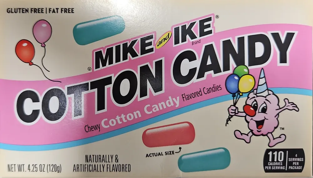 cotton candy flavored candies