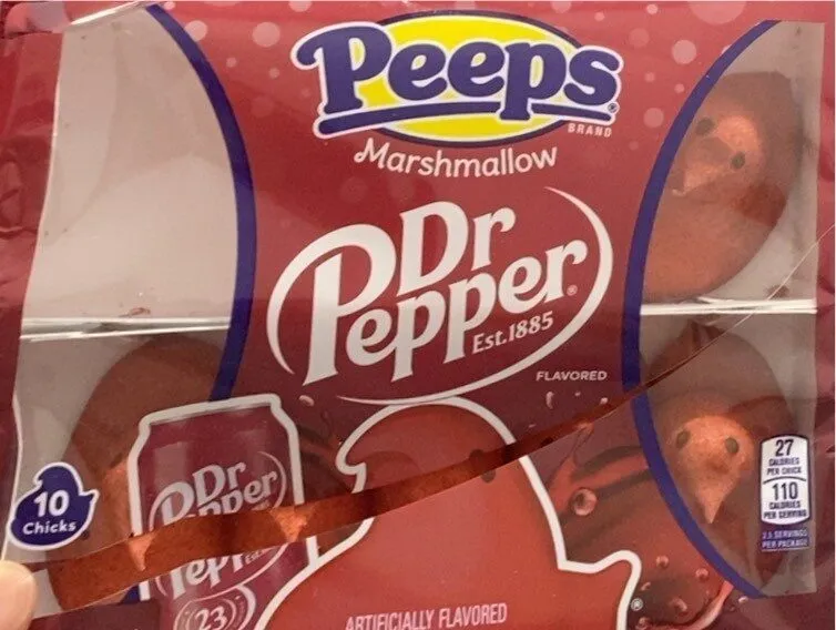 Marshmallow Dr Pepper Peep
