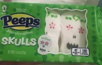 Marshmallow skulls