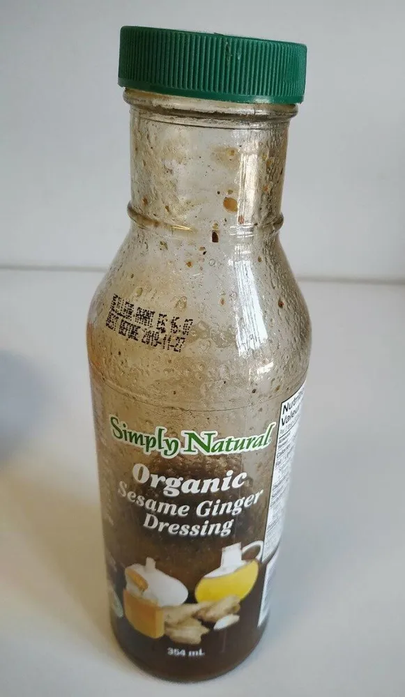 Organic sesame ginger dressing