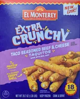 Taco Seasoned Beef & Cheese Taquitos