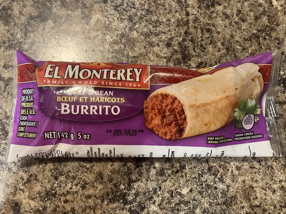 Beef & Bean Burrito