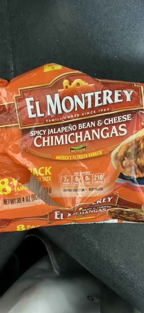 SPICY JALAPEÑO BEAN & CHEESE CHIMICHANGAS