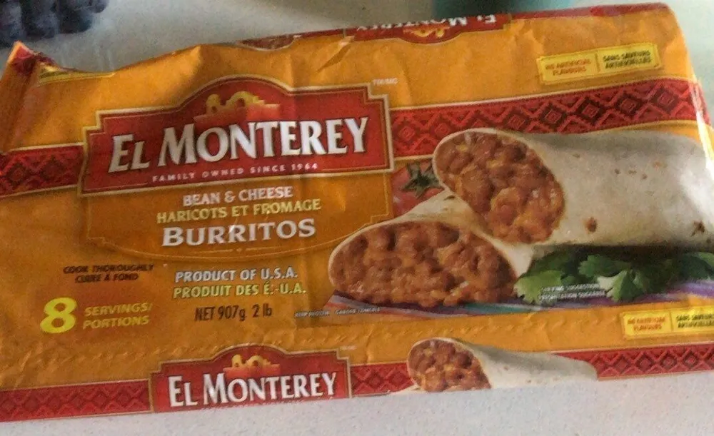 Bean & cheese burritos