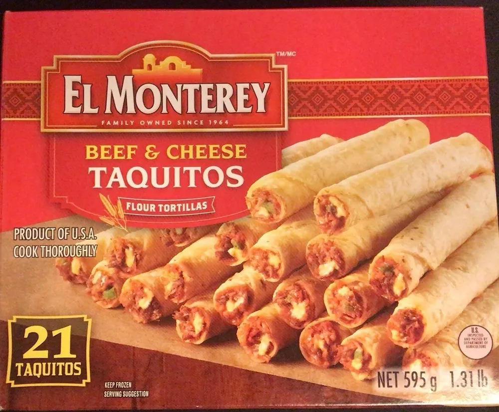 Beef and cheese Taquitos