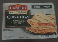 Quesadillas Charbroiled Chicken Breast & Cheese