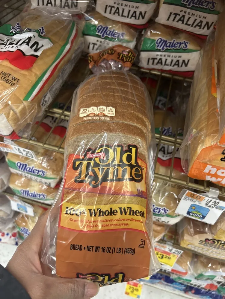 100% whole wheat bread