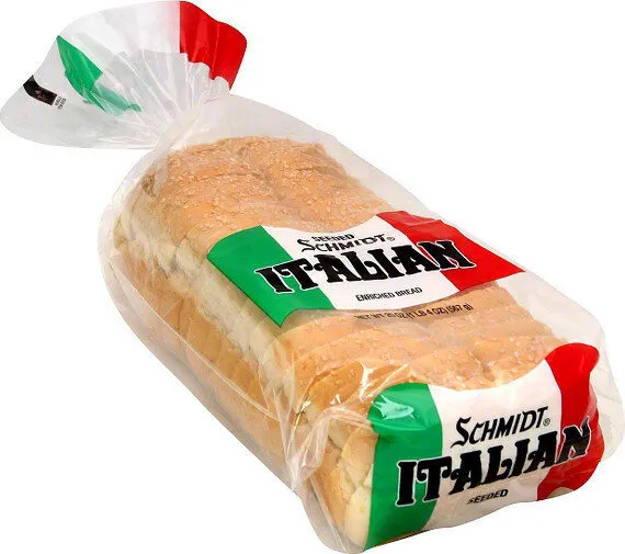 Schmidt italian seeded enriched bread