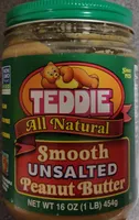 Smooth Unsalted Peanut Butter