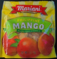 Sweetened Philippine Mango