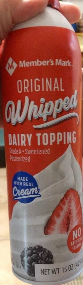 Whipped Dairy Topping