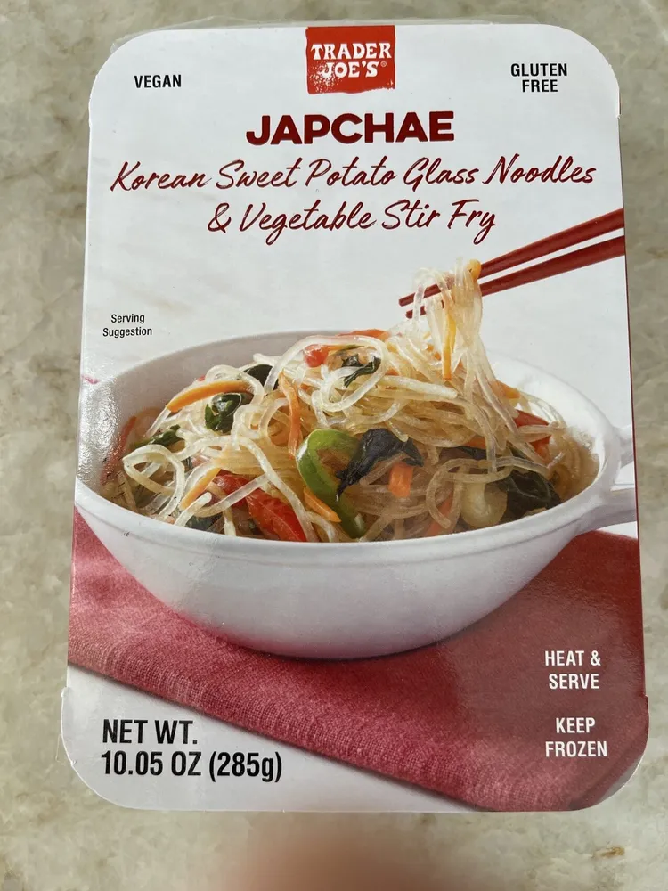 Korean Sweet Potato Glass Noodles & Vegetable Stir Fry