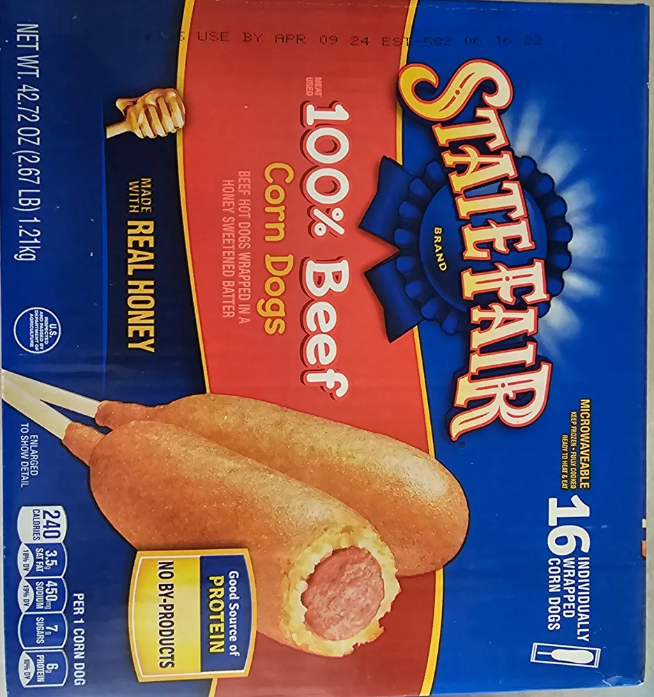 100% Beef Corn Dogs