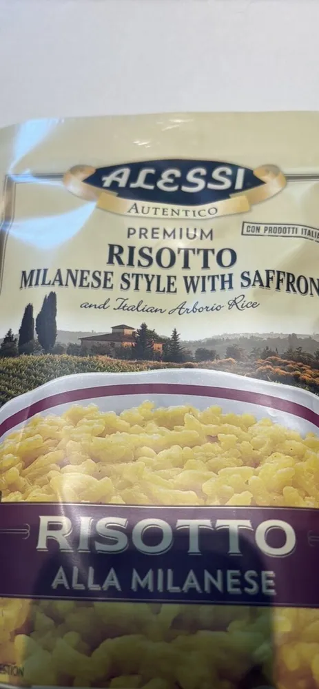 Risotto Milanese Style with Saffron
