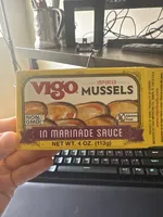 Mussels in marinade sauce