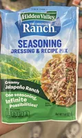 Seasoning dressing & recipe pack - creamy jalapeno ranch