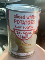 Sliced White Potatoes