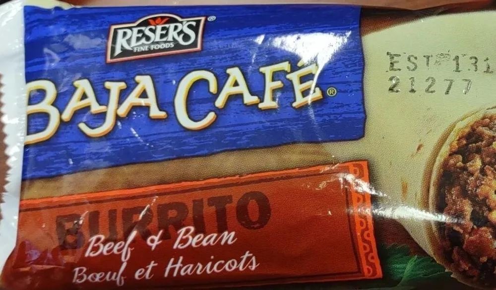 Burrito beef n bean